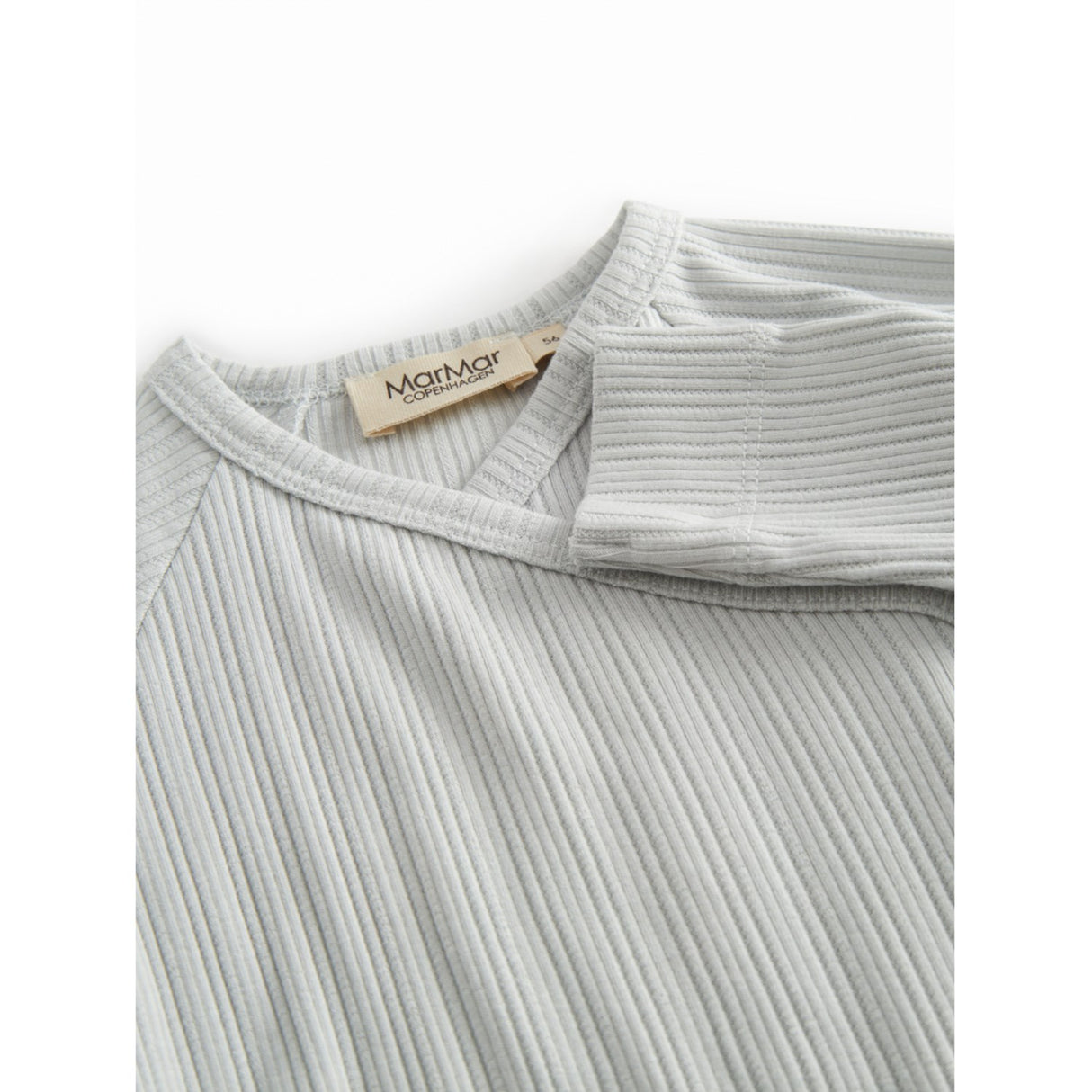 MarMar Newborn Modal Pointelle Rib Morning Dew Rubello Heldrakt