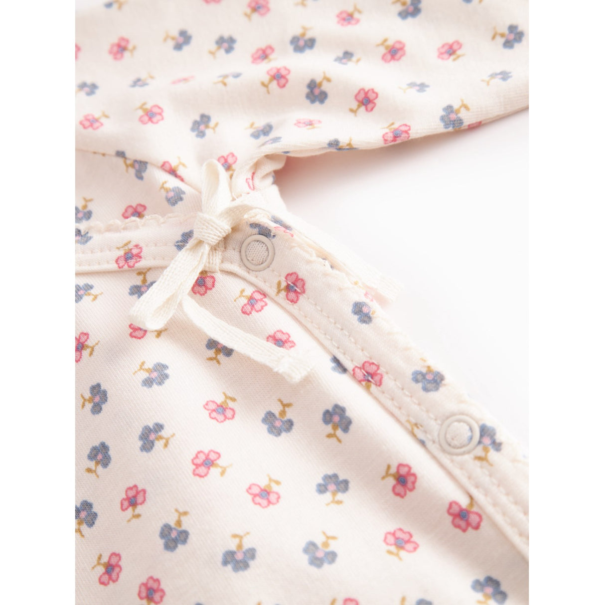 MarMar Newborn Modal Smooth Print Mini Flower Rula Heldrakt