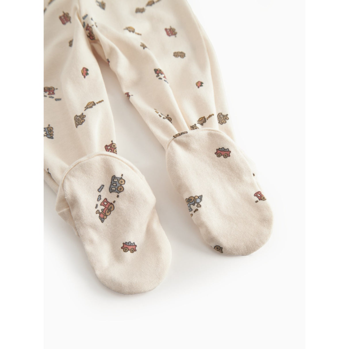 MarMar Newborn Modal Smooth Print Trains Pixa Bukser