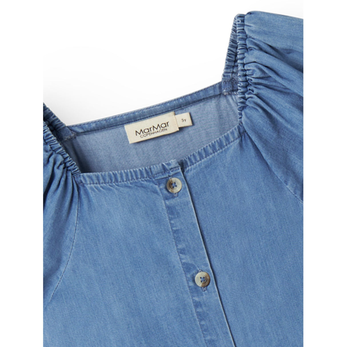 MarMar Light Denim Blue Denim Davery Kjole