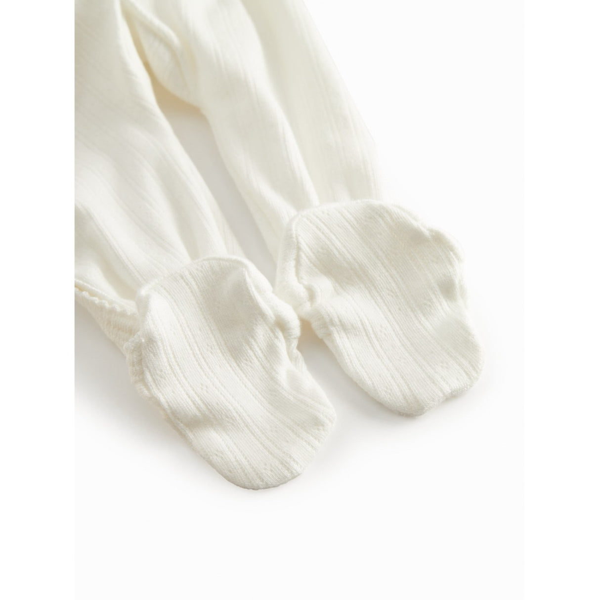 MarMar Newborn Modal Pointelle Gentle White Rubetta Heldrakt