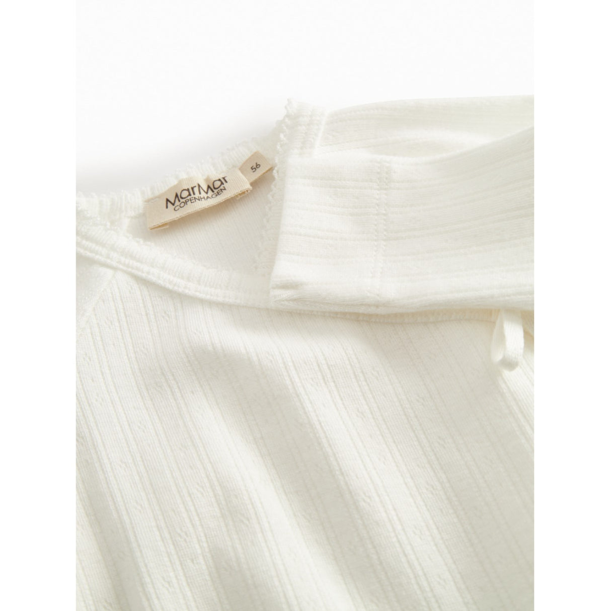 MarMar Newborn Modal Pointelle Gentle White Rubetta Heldrakt