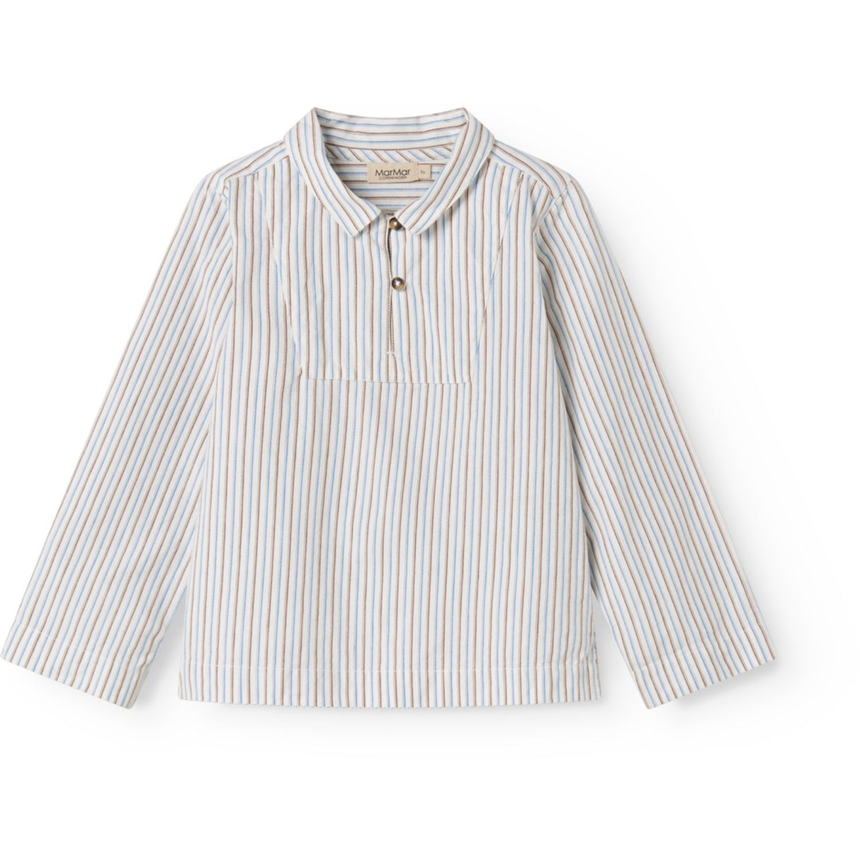 MarMar Cotton Blue Iris Stripe Tovas Skjorte