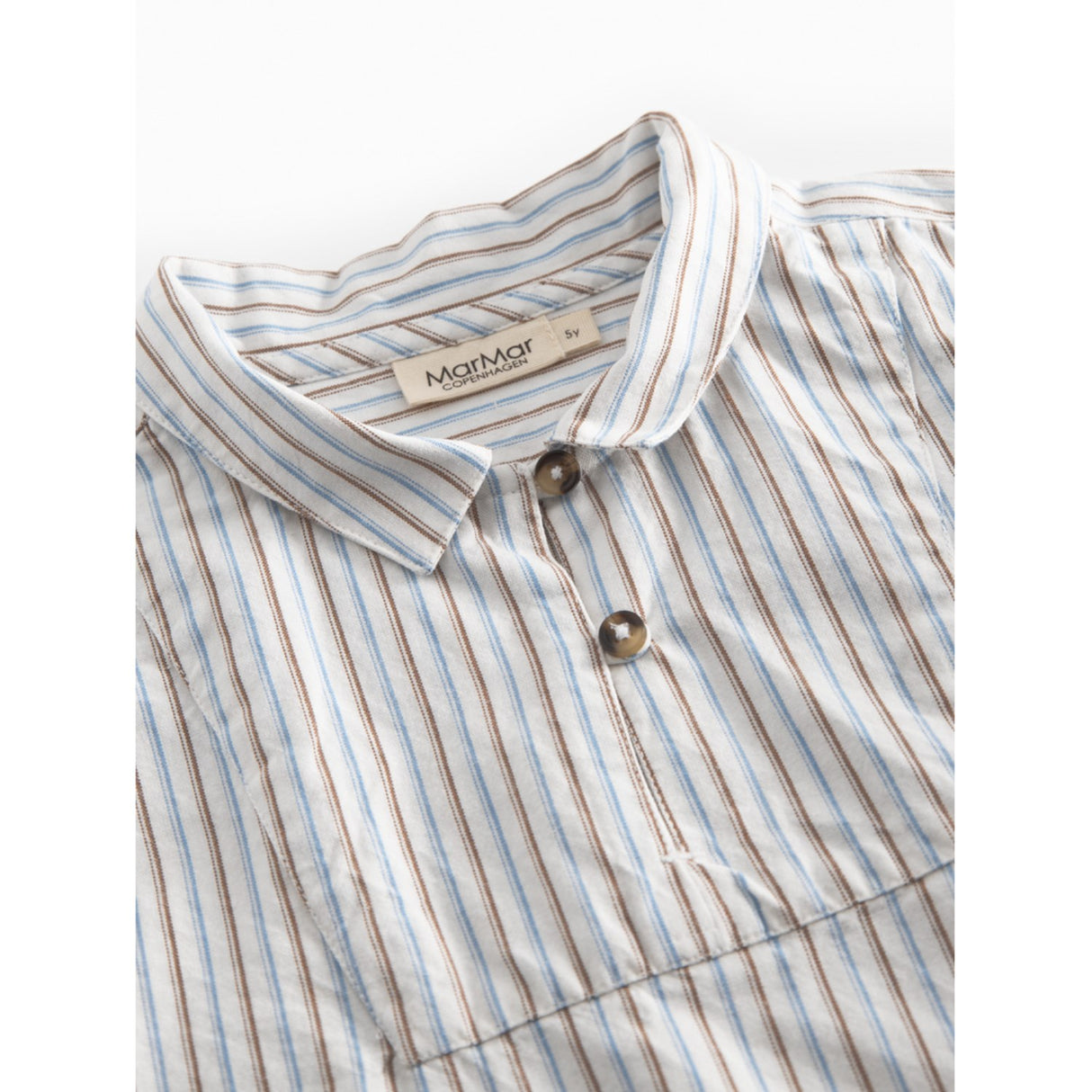 MarMar Cotton Blue Iris Stripe Tovas Skjorte