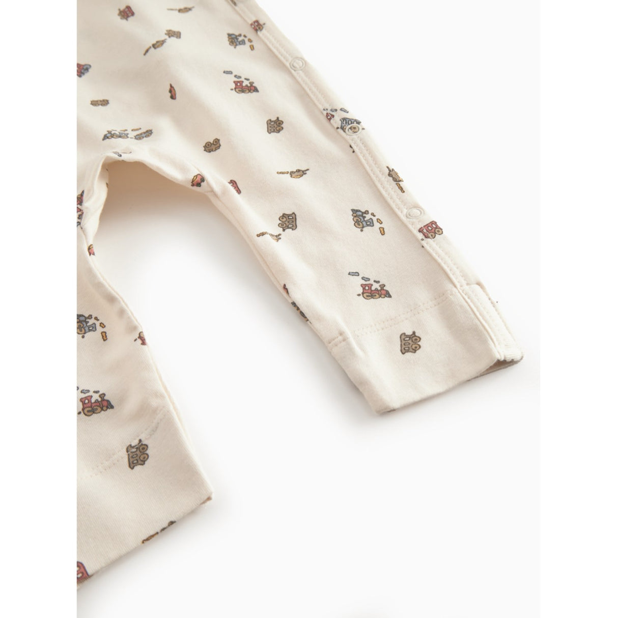 MarMar Newborn Modal Smooth Print Trains Rulo Heldrakt