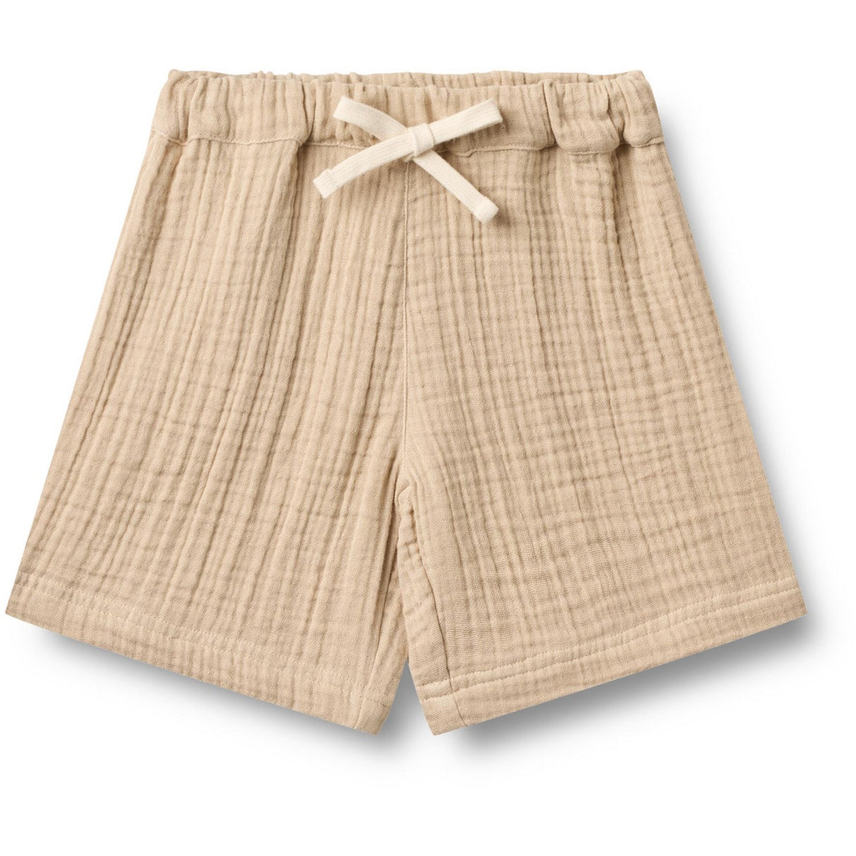 Wheat Warm Sand Sett Skjorte S/S & Shorts Svend