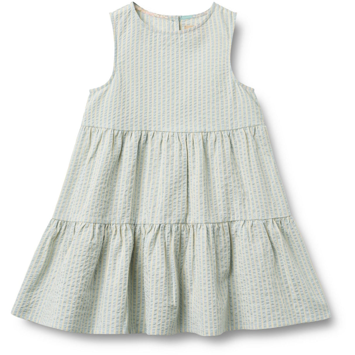 Wheat Summer Sky Stripe Kjole Louise