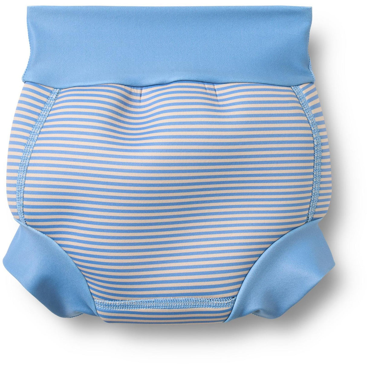 Wheat Blue Swim Stripe Neoprene Swim Bukser Anker