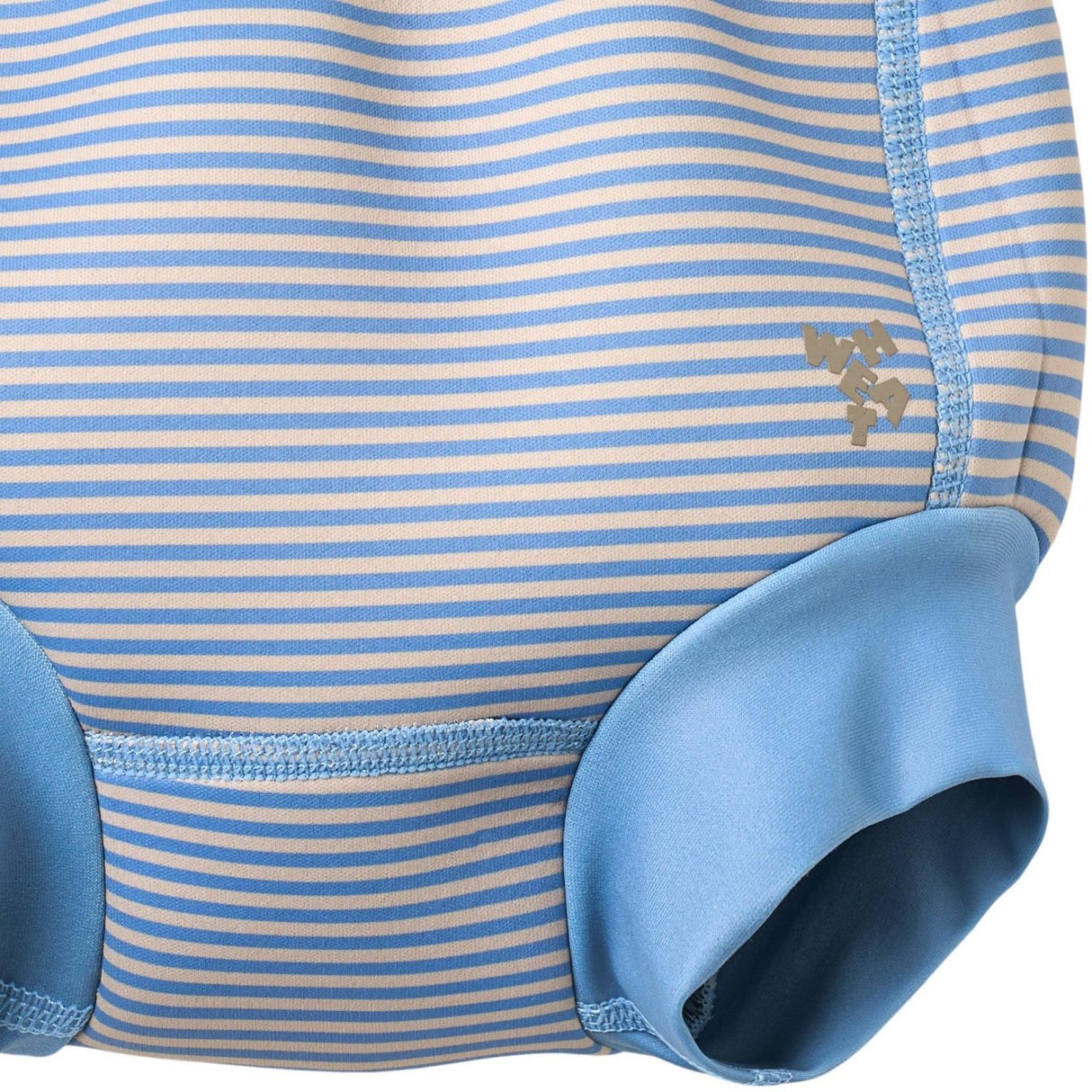 Wheat Blue Swim Stripe Neoprene Swim Bukser Anker