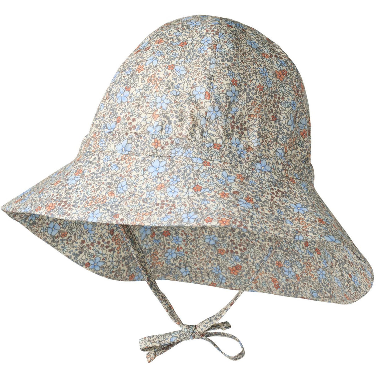Wheat Air Blue Flowers Sunhat Chloe