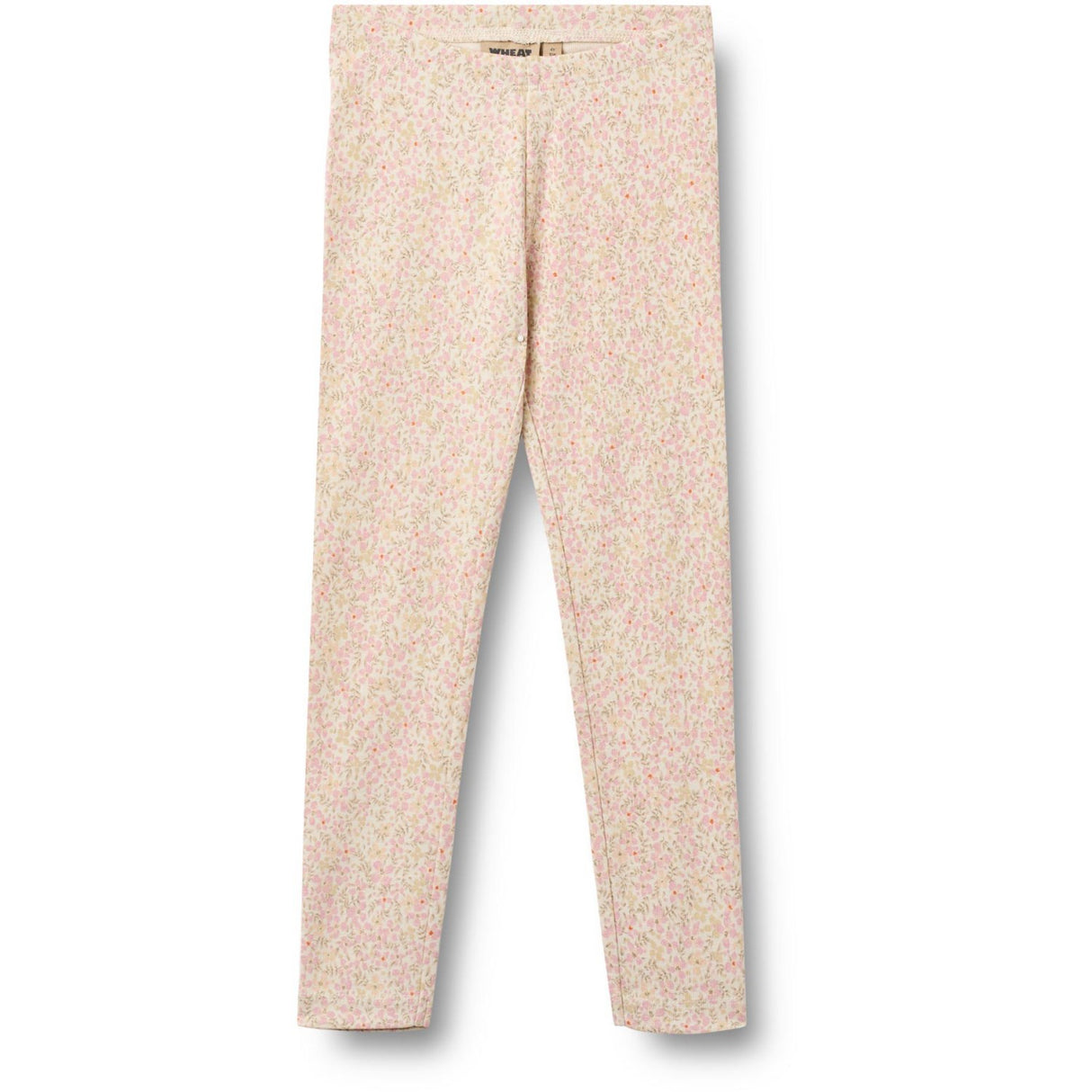 Wheat Coral Flowers Jersey Leggings Jules