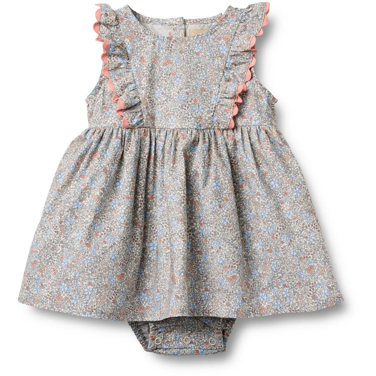 Wheat Air Blue Flowers Body Kjole Sofia