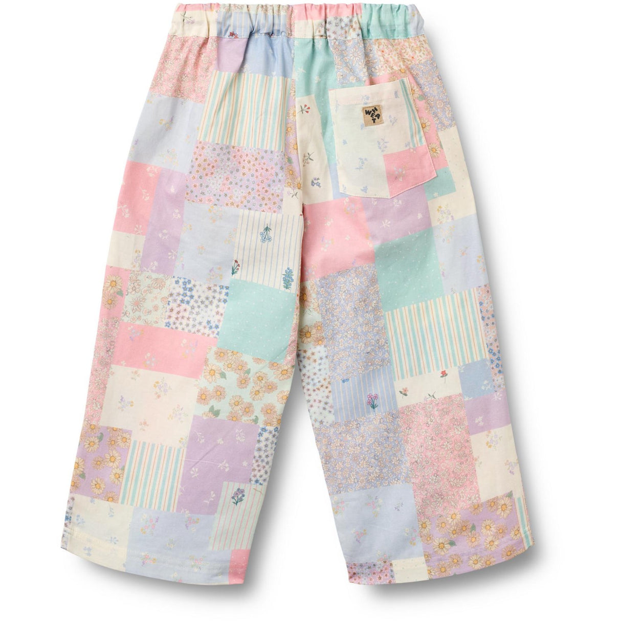 Wheat Patchwork Flowers Bukser Sasha