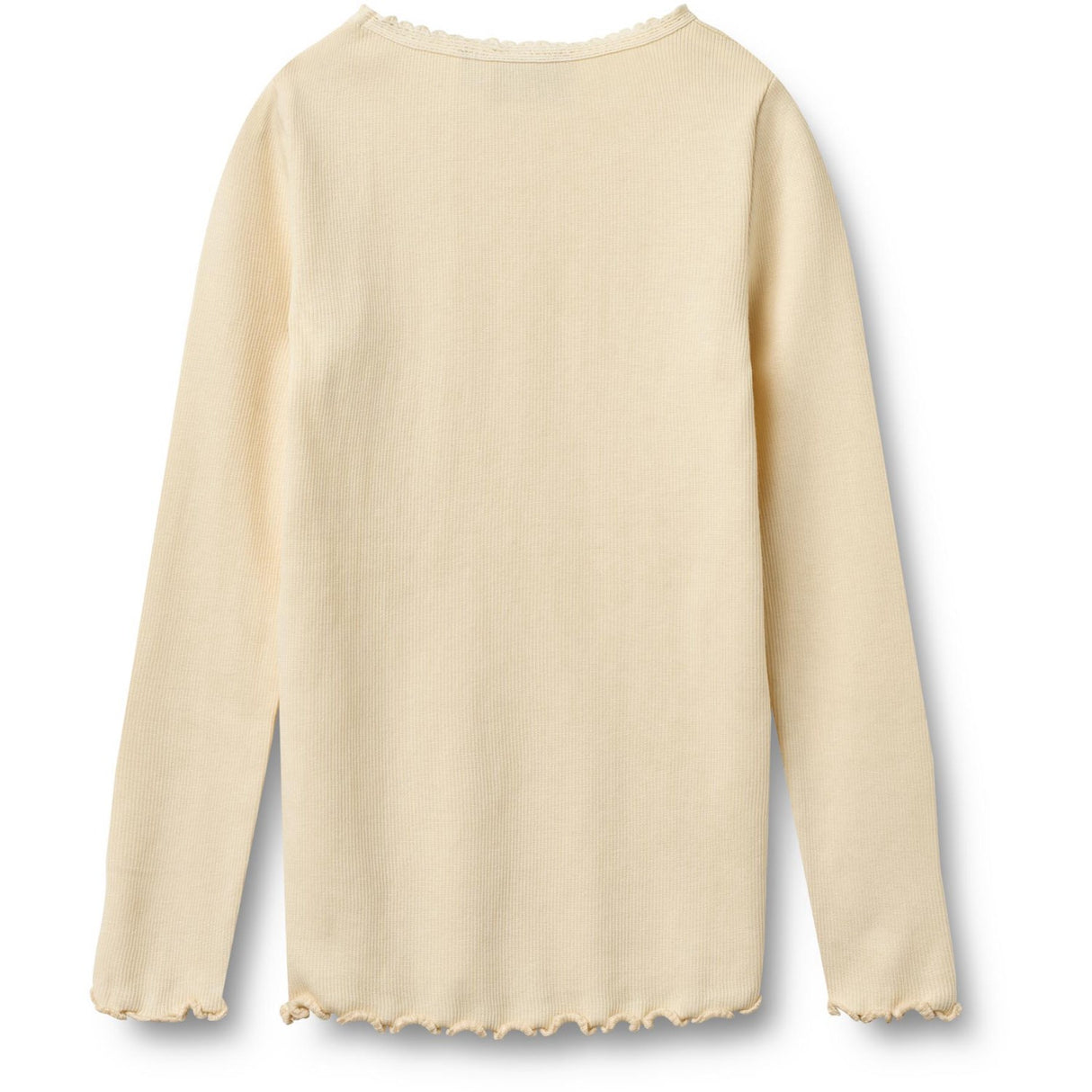 Wheat Barely Apricot Rib T-Shirt L/S Reese