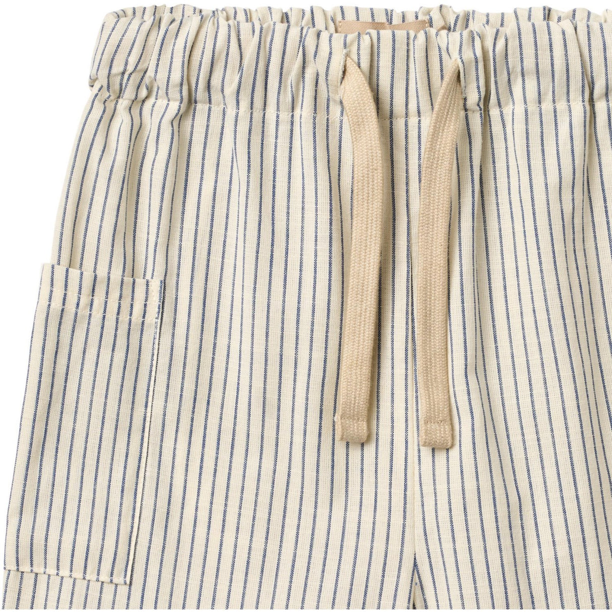 Wheat Dark Blue Stripe Bukser Arne