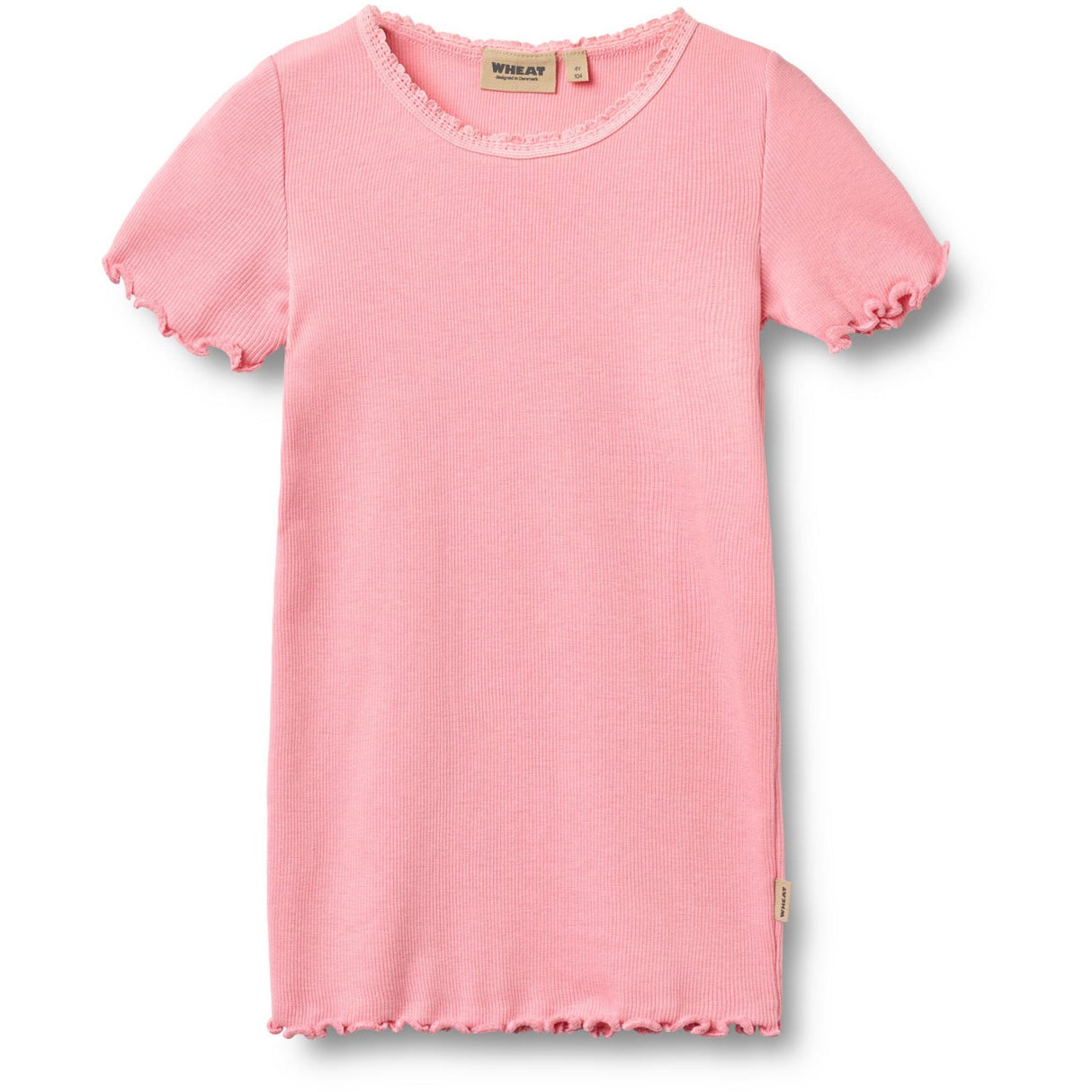 Wheat Bubblegum Rib T-shirt S/S Katie