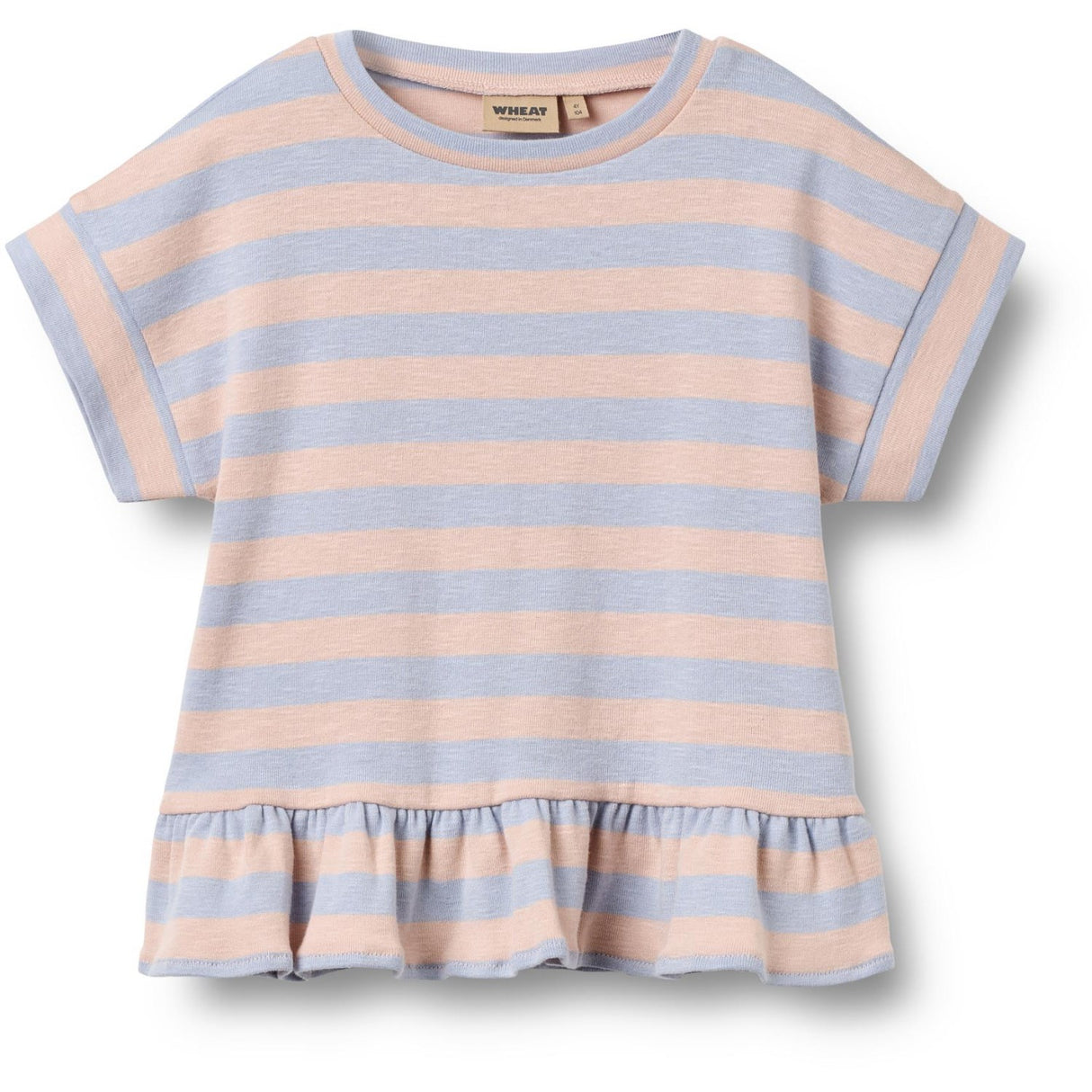 Wheat Powder Stripe T-shirt S/S Marie