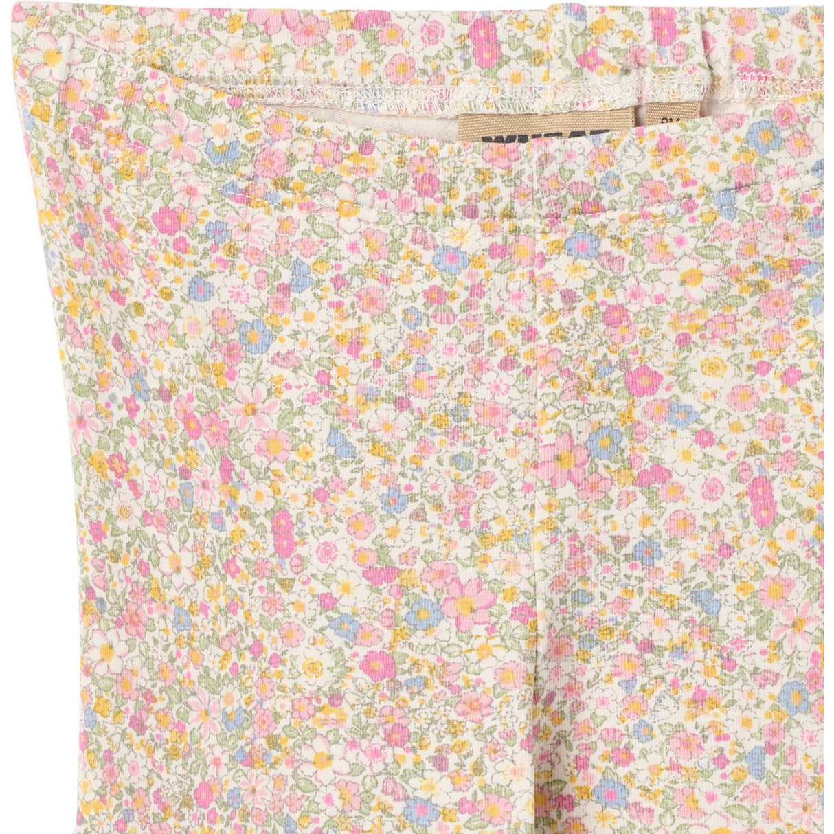 Wheat Blush Flower Meadow Jersey Leggings Jules