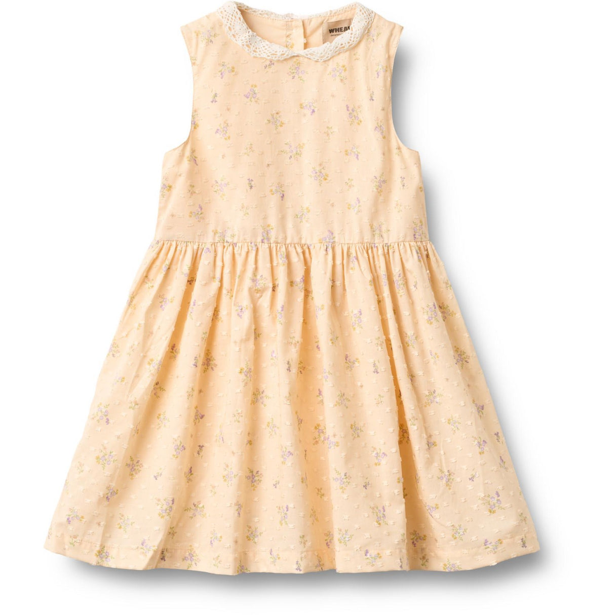 Wheat Barely Apricot Flowers Kjole Elma