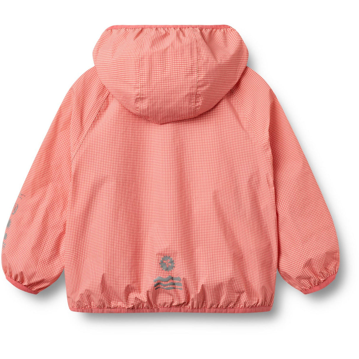Wheat Red Check Lightweight Shell Jakke Skyen