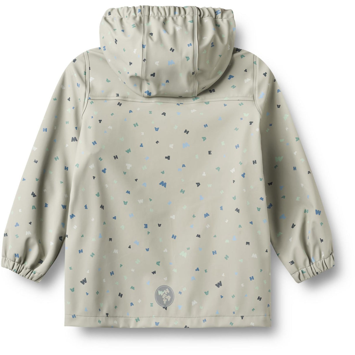 Wheat Light Flint Letters Regntøy Ollo Jacket