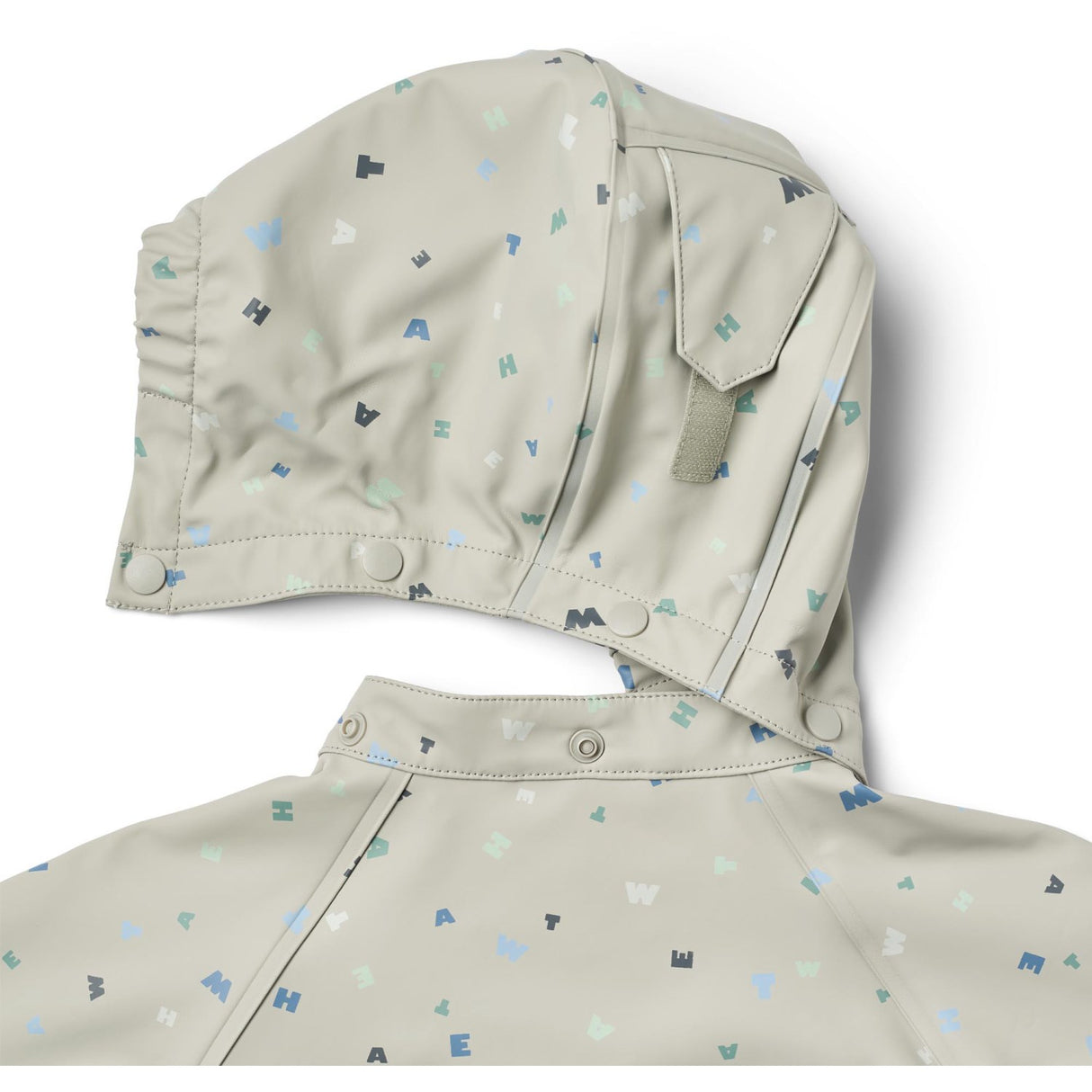 Wheat Light Flint Letters Regntøy Chardy Jacket