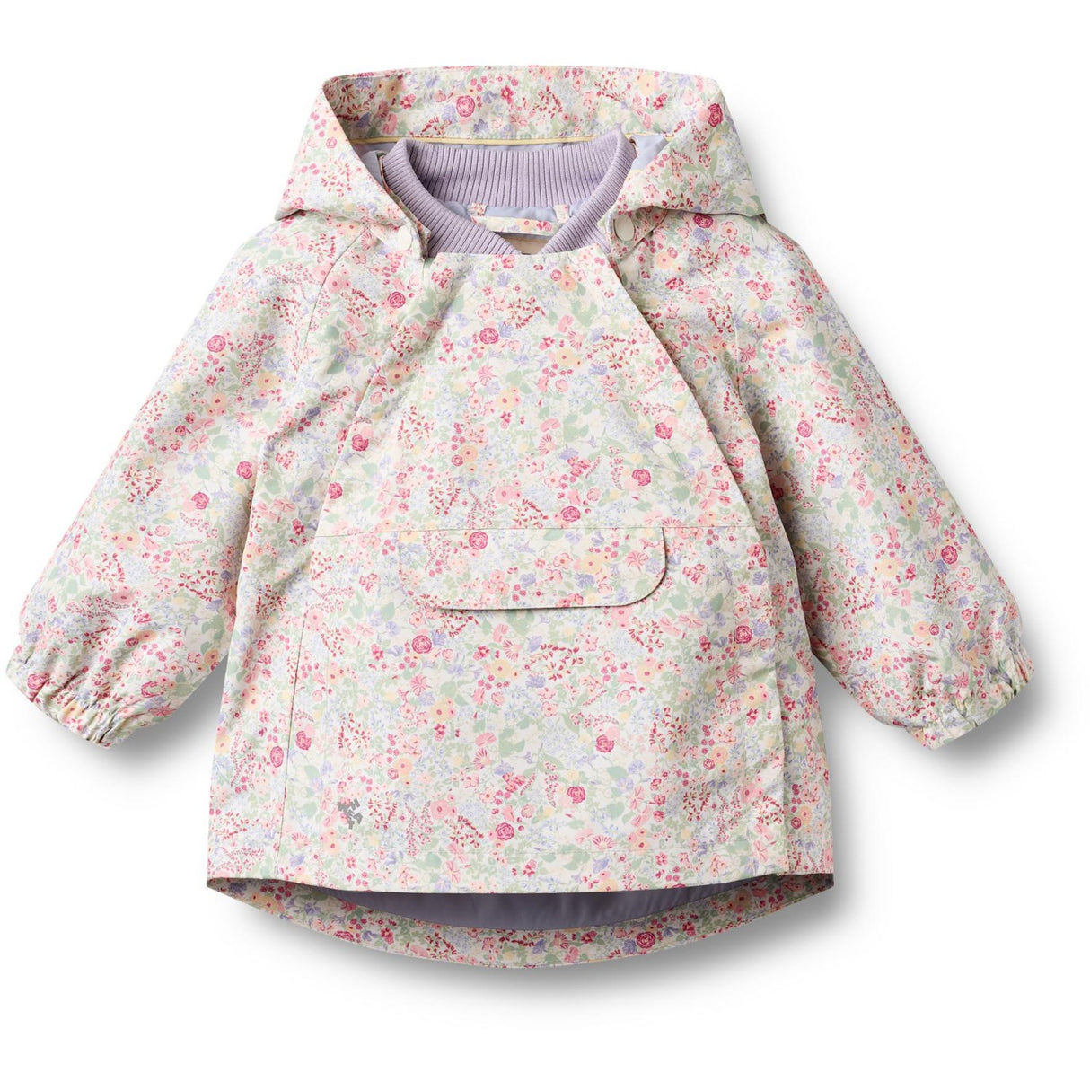 Wheat Cool Sky Flowers Jakke Sveo