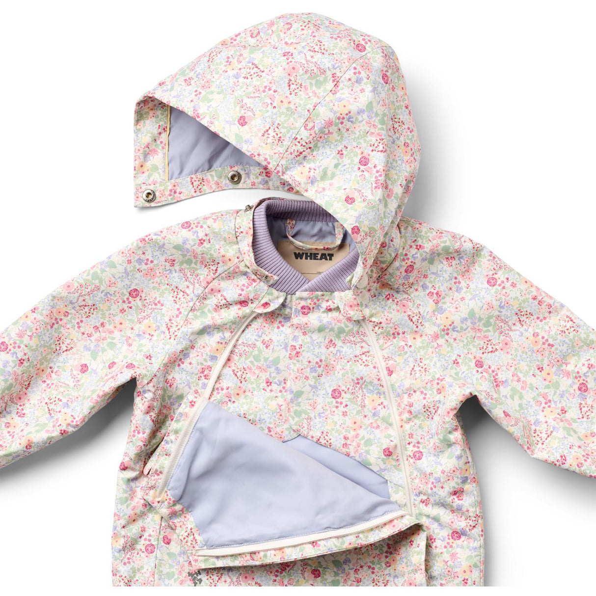 Wheat Cool Sky Flowers Jakke Sveo