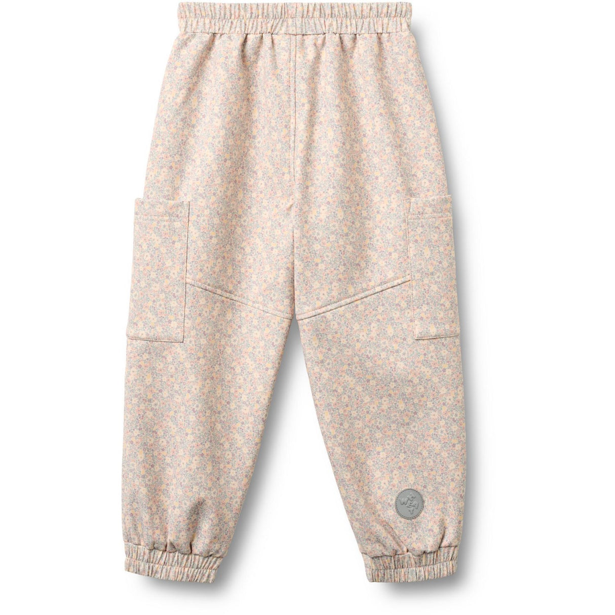 Wheat Rose Shadow Flowers Softshell Trackpants Minno