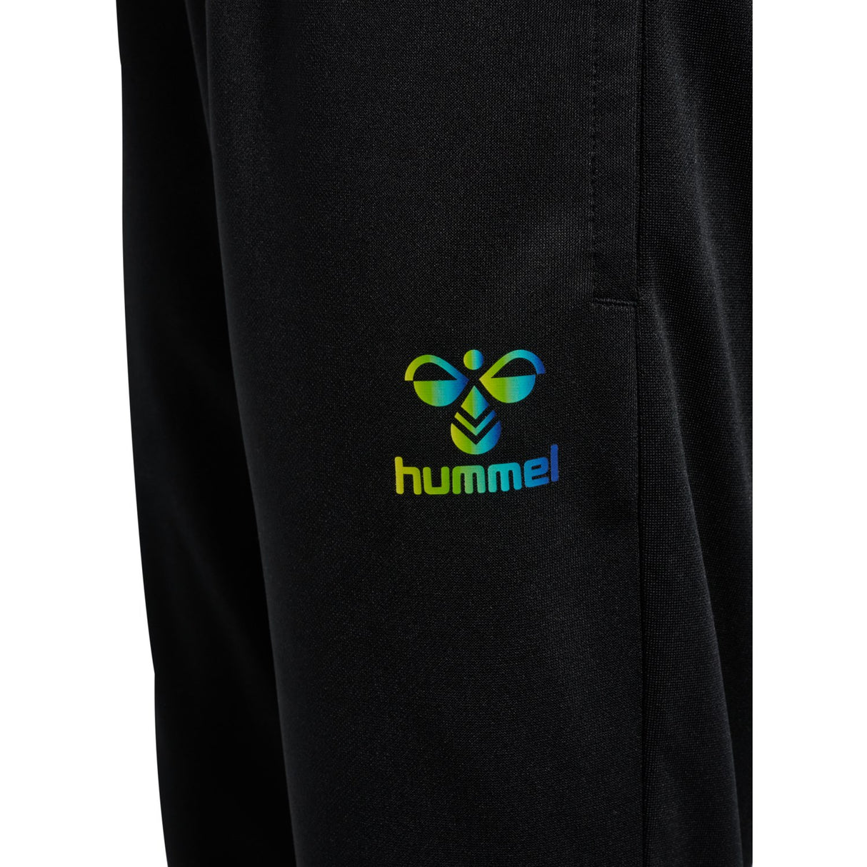 Hummel Black/Limeade Shimmer Training Bukser Kids