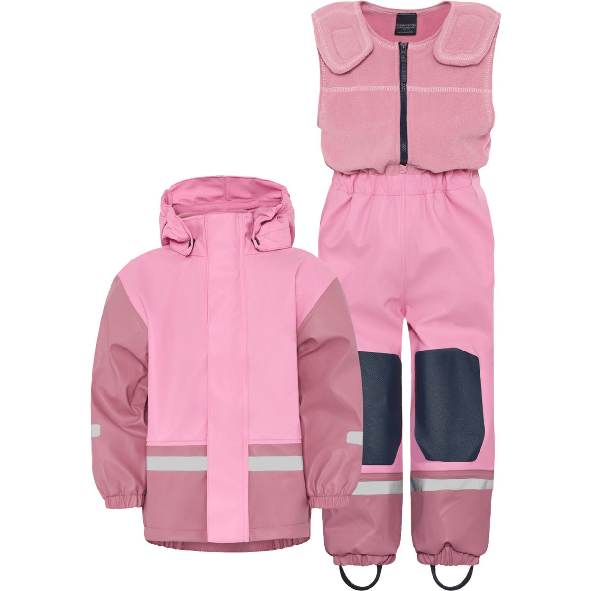 Didriksons Light Heather Pi Boardman Kids Sett 12