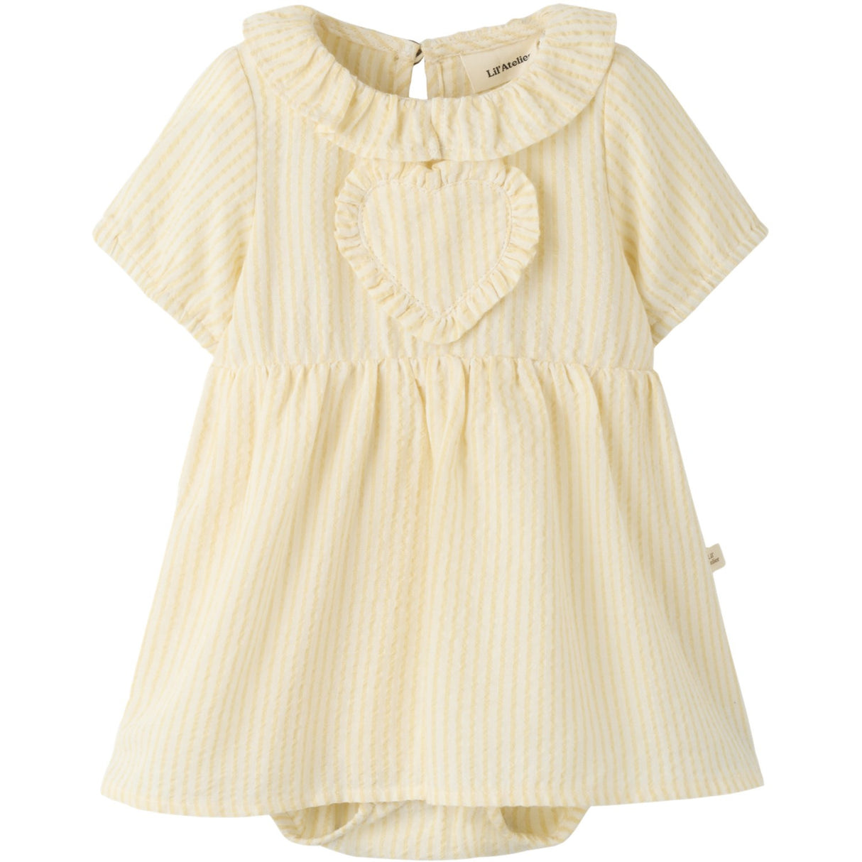 Lil'Atelier Coconut Milk Sahara Sun Nbffolly Ss Body Kjole Lil