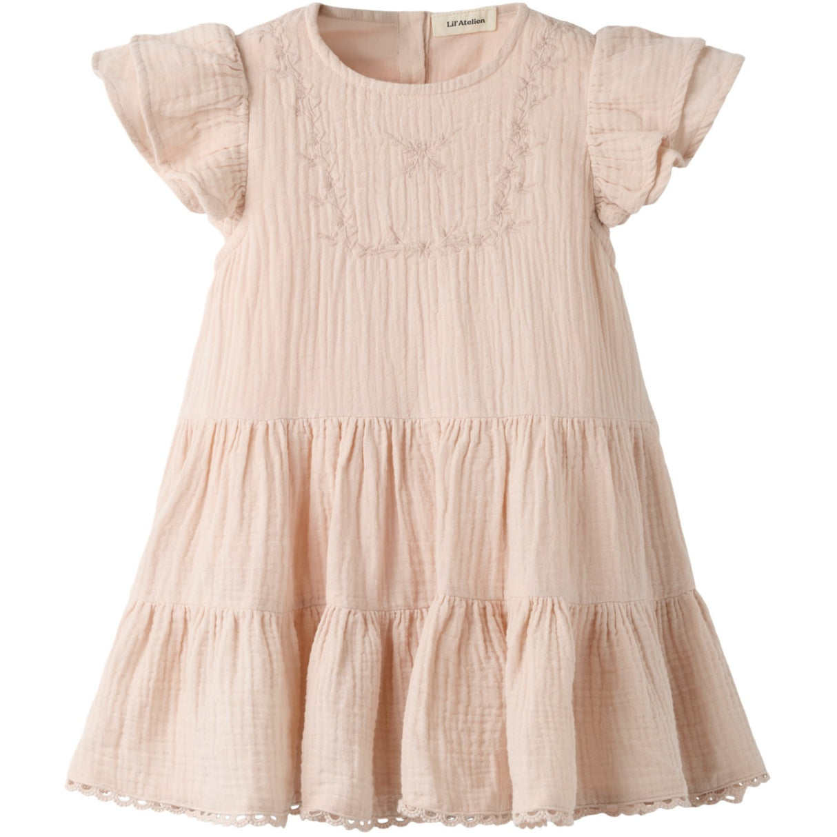 Lil'Atelier Peach Whip Nmffulina Ss Loose Kjole Lil