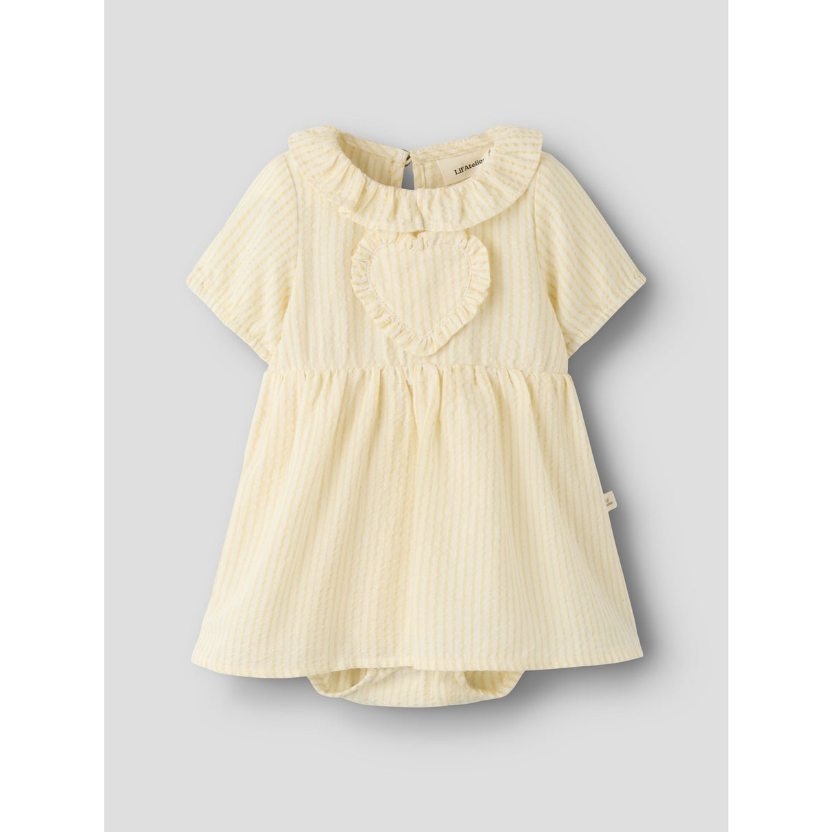 Lil'Atelier Coconut Milk Sahara Sun Nbffolly Ss Body Kjole Lil