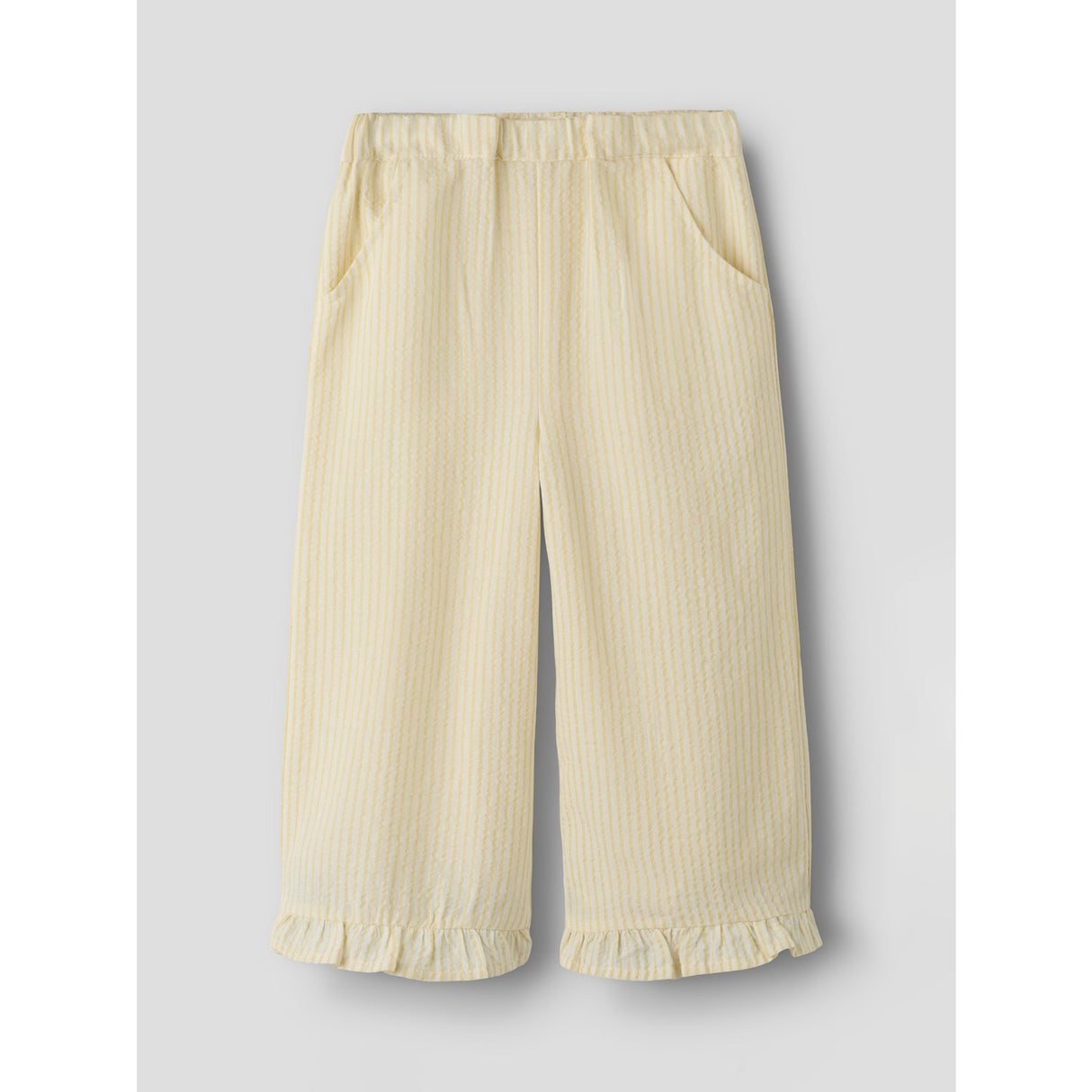 Lil'Atelier Coconut Milk Sahara Sun Nmffolly Wide Bukser Lil