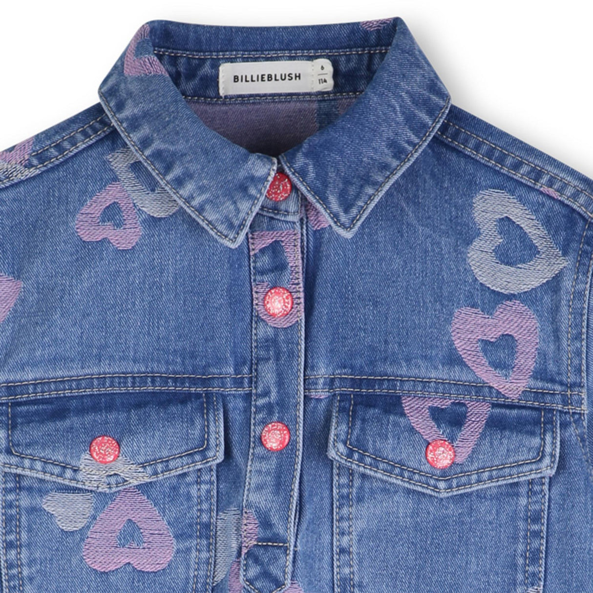 Billieblush Denim Blue Denim Kjole