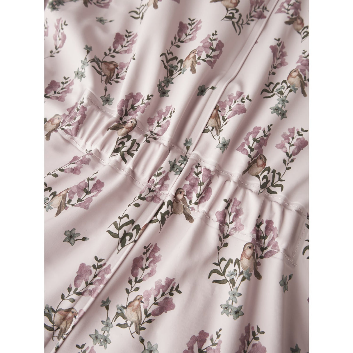 Lil'Atelier Hushed Violet Flowers Nmfladry10 Pad Flydress Aop Fo Lil