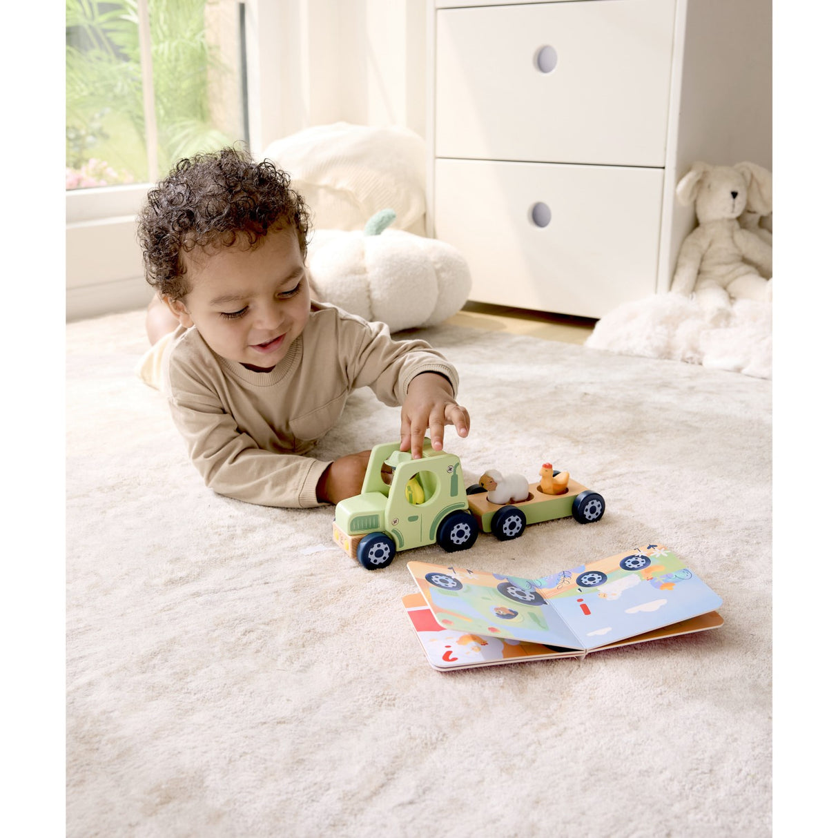 Hape Den Brummende Traktor Med Lyd