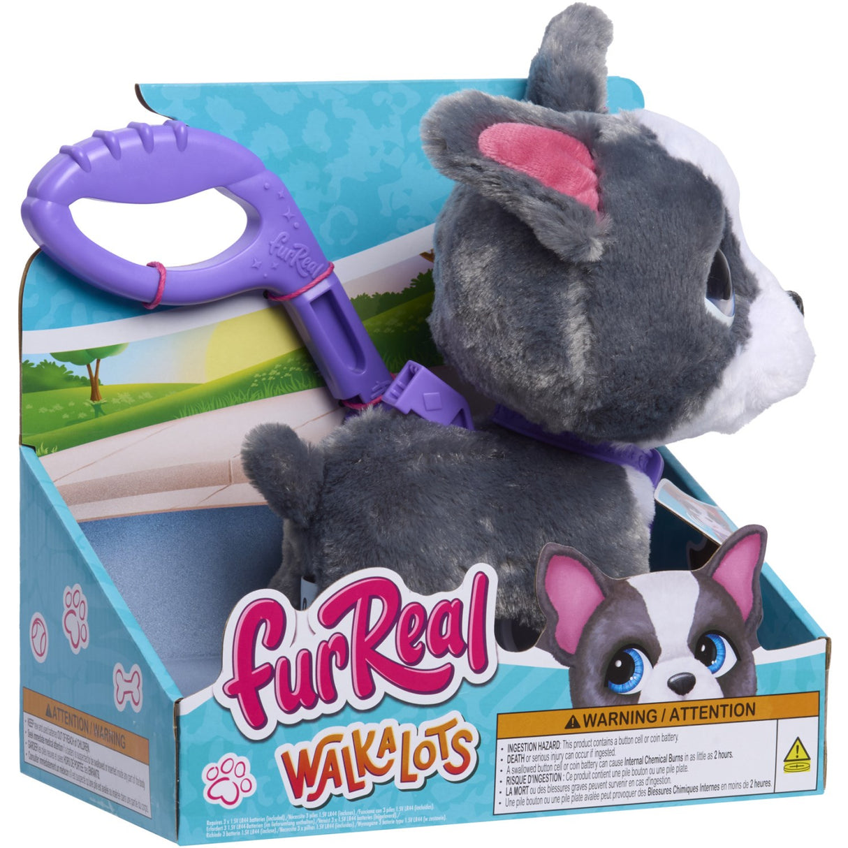 FurReal Walk-A-Lots Fransk Bulldog