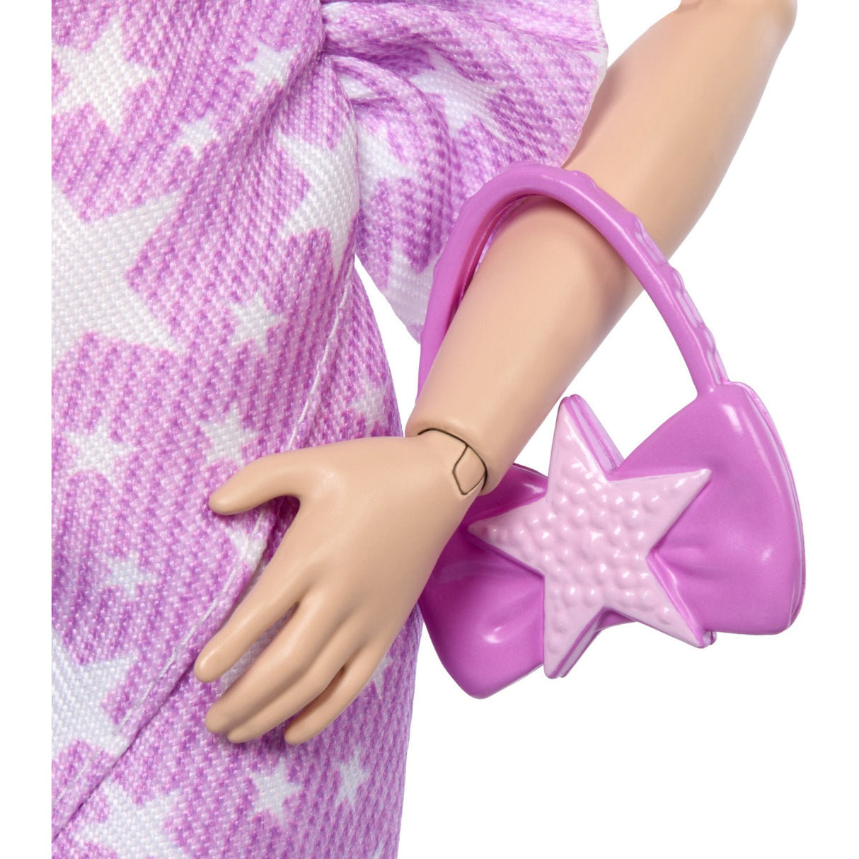 Barbie® Deluxe Lyserød Denimstjerne-wrap Asiatisk