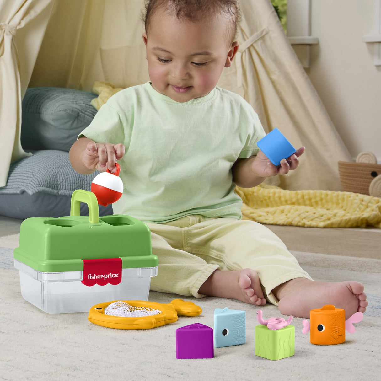Fisher-Price® Opdager Tackle Box Sorteringsleg