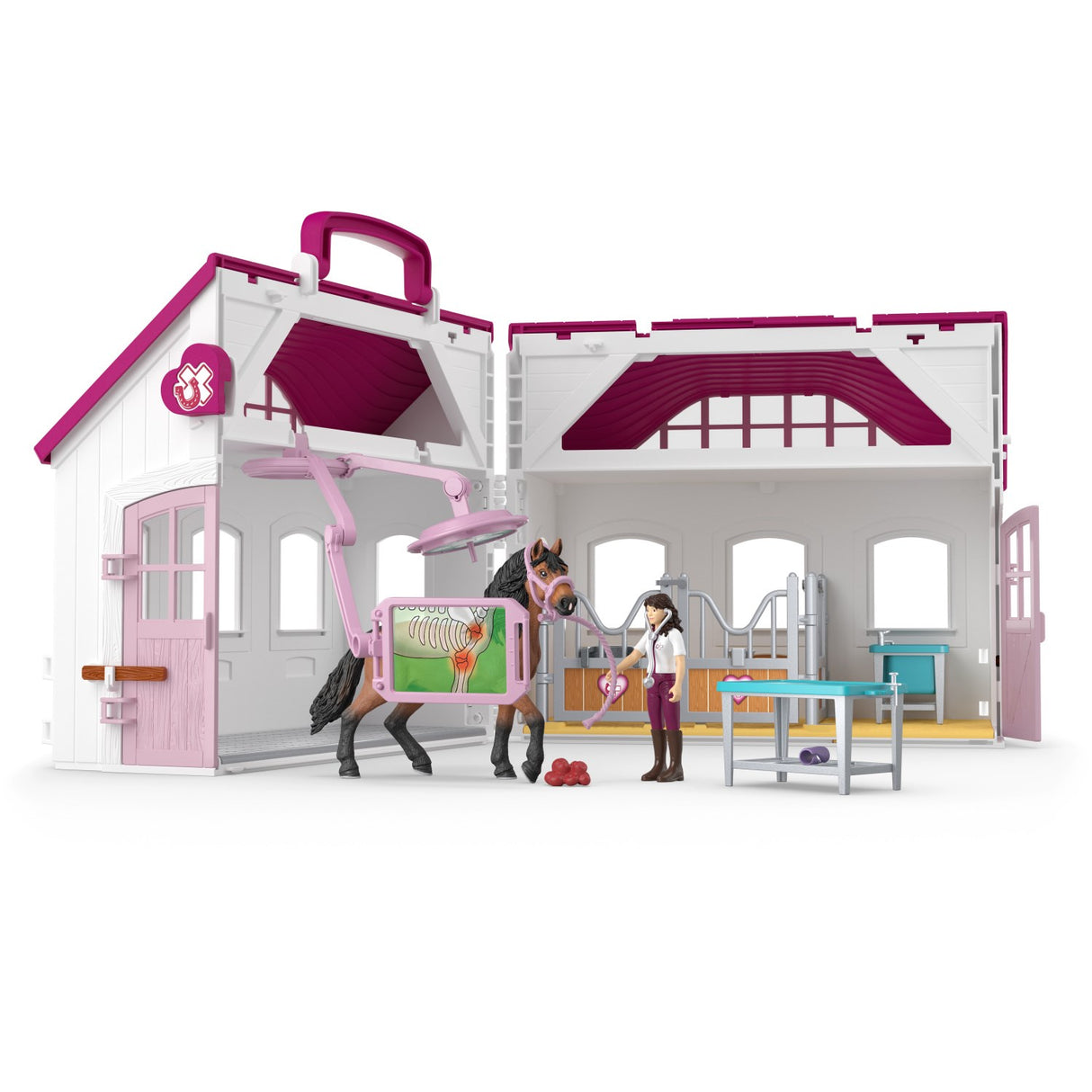 Schleich Glad Hestehospital