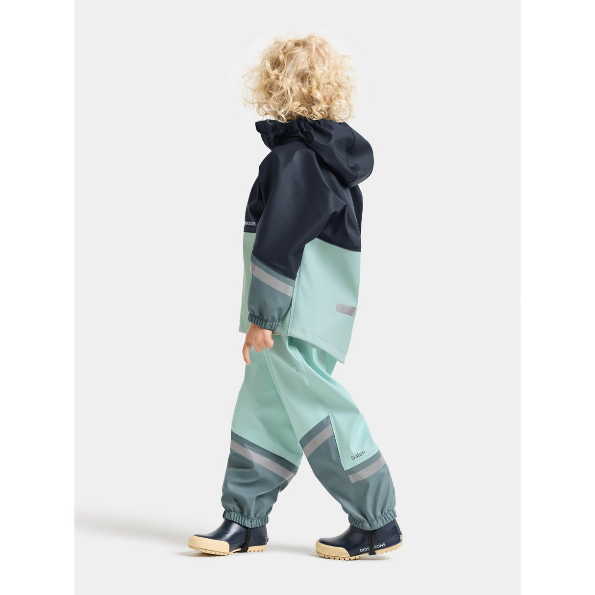 Didriksons Ocean Mint Waterman Kids Sett 12