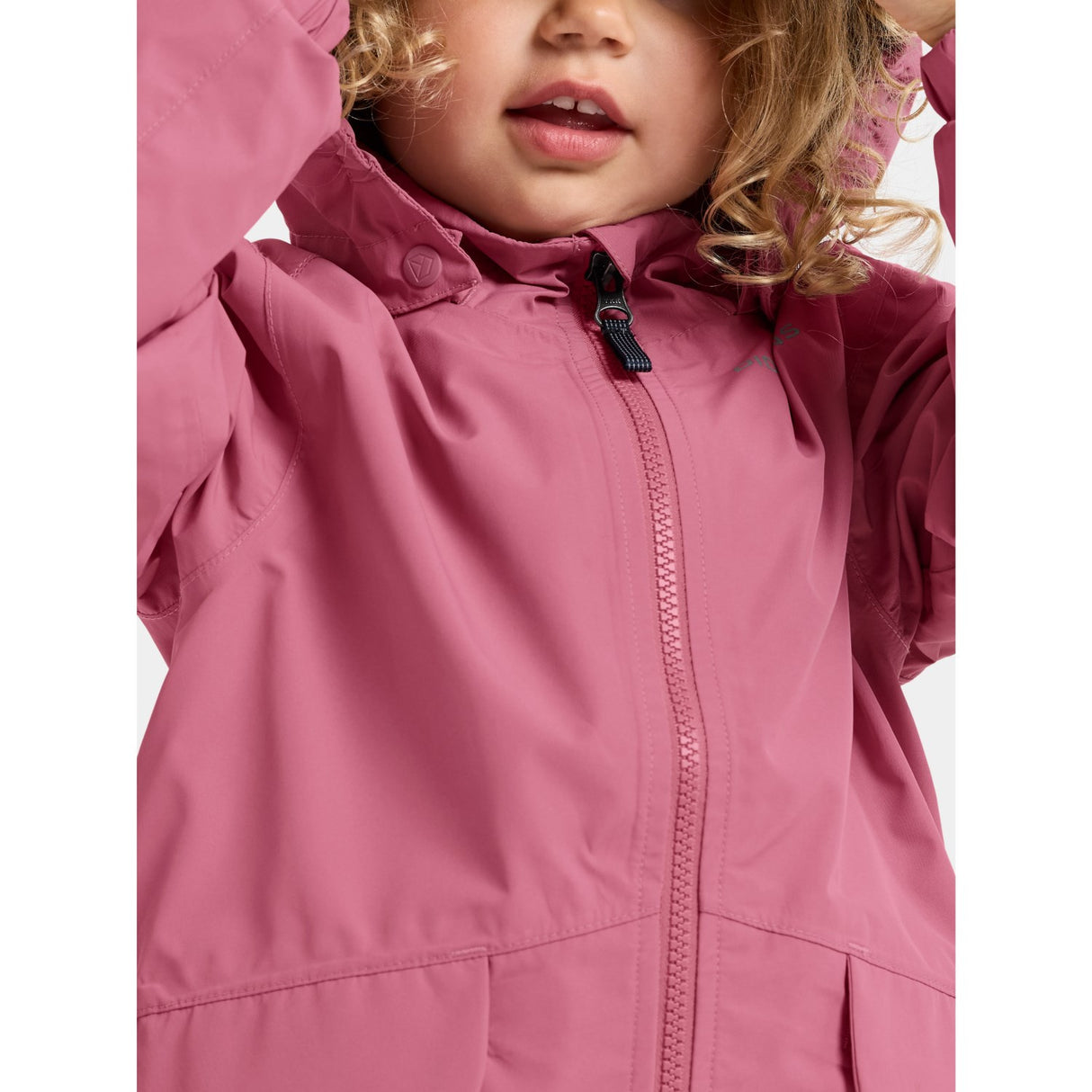 Didriksons Heather Pink Norma Kids Jkt 3