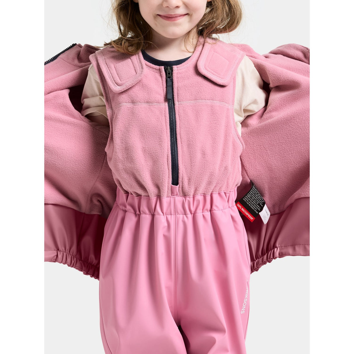 Didriksons Light Heather Pi Boardman Kids Sett 12