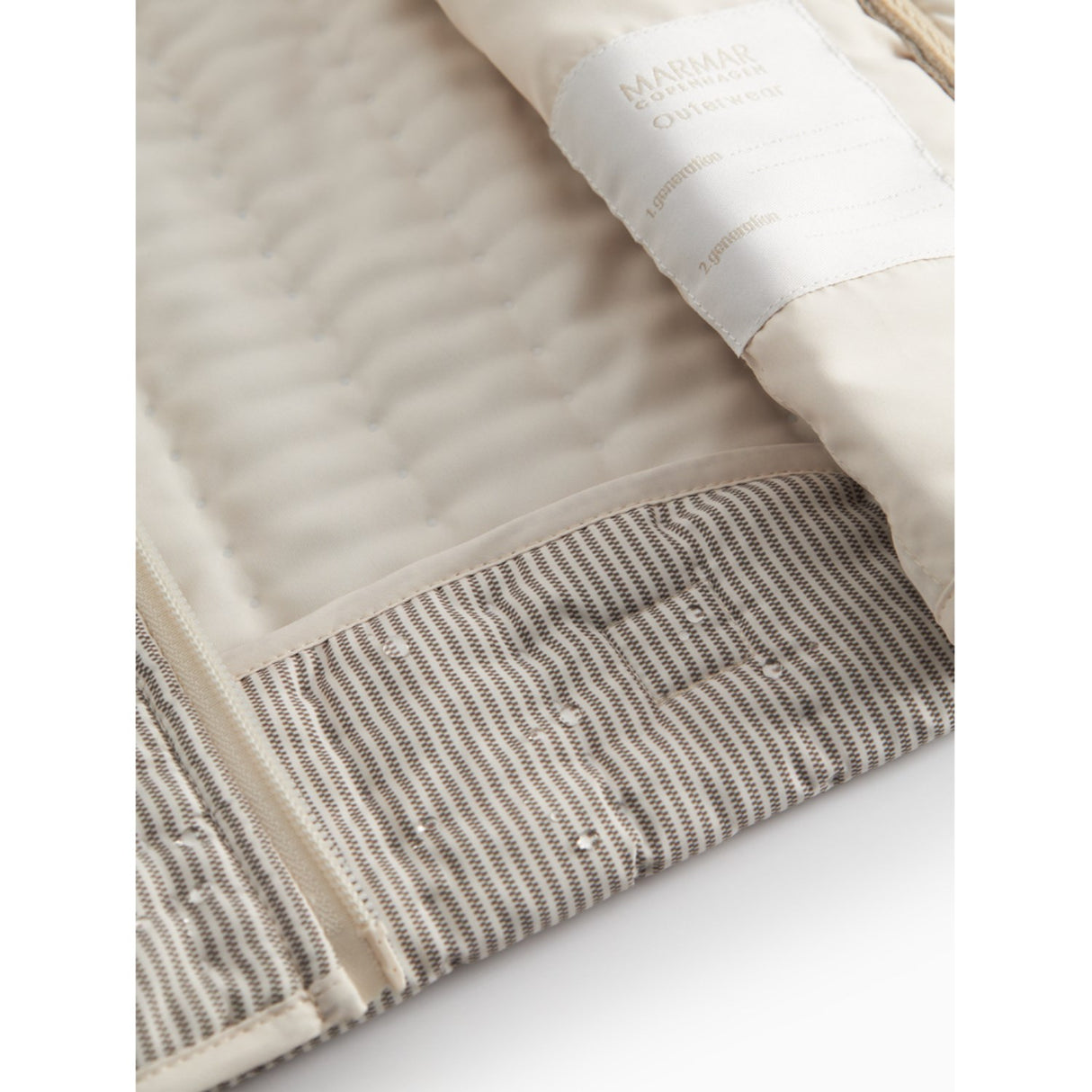 MarMar Thermo Dark Brown Stripe Orry Jakke