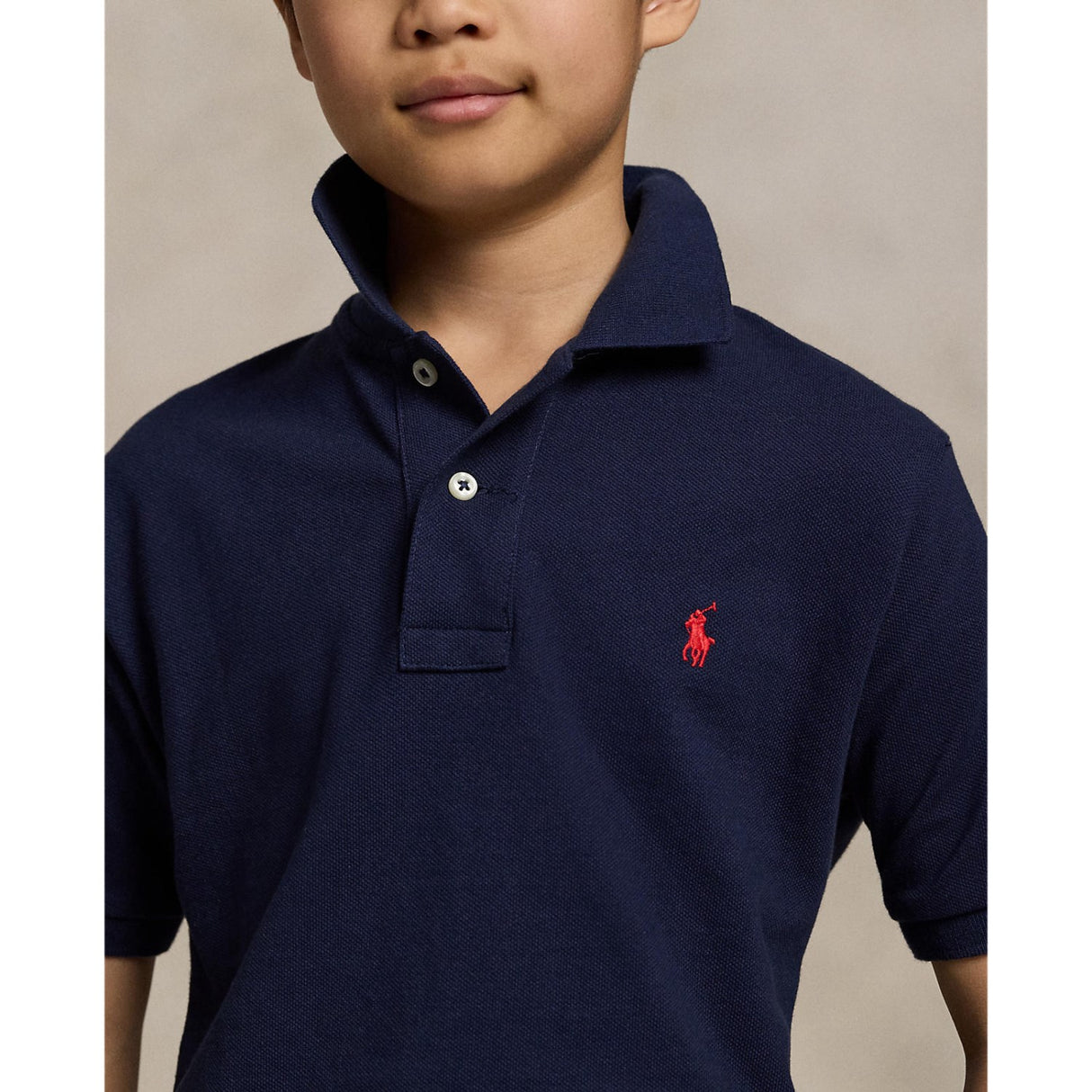Polo Ralph Lauren Refined Navy Polo T-Shirt