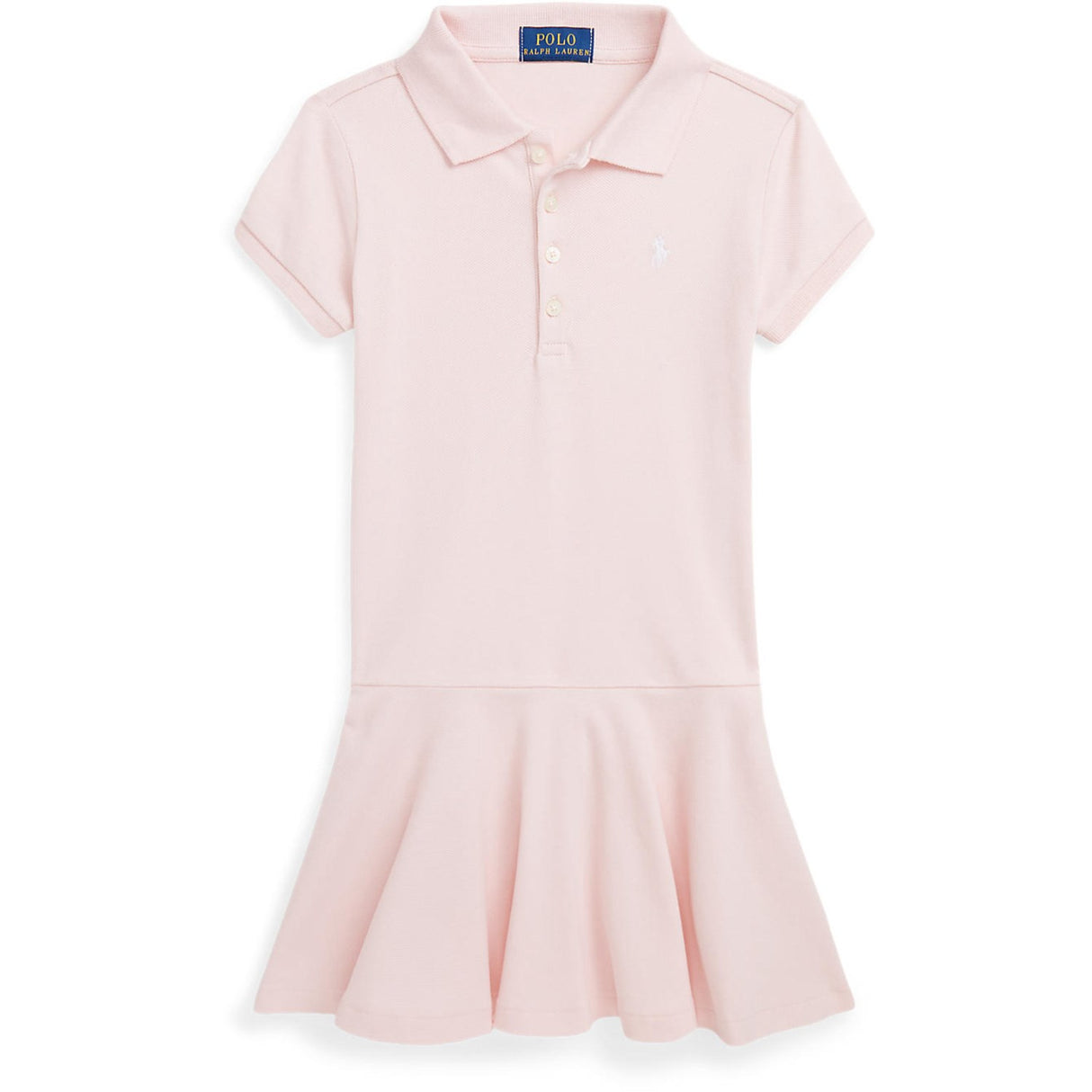Polo Ralph Lauren Hint Of Pink W/ White Day Kjole