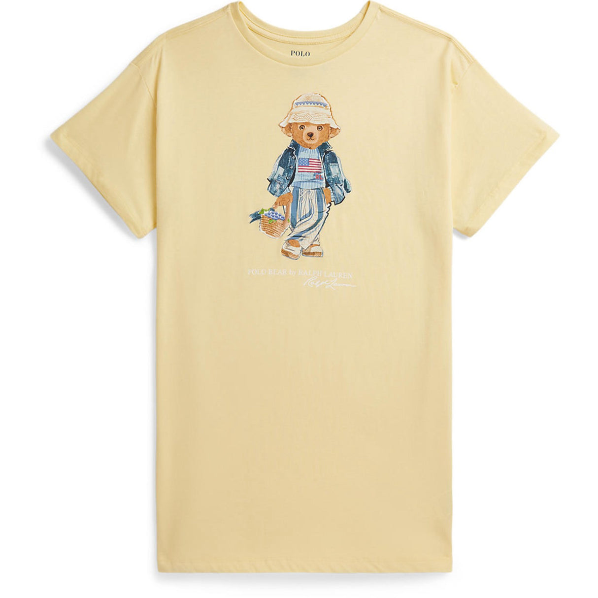 Polo Ralph Lauren T-Bird Yellow Day Kjole