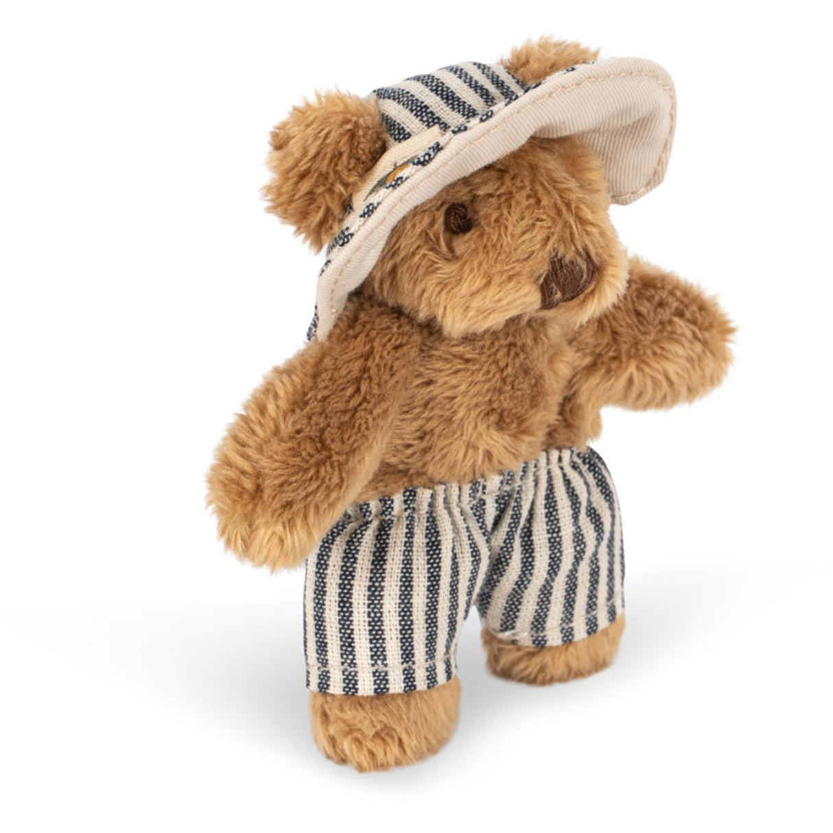 Konges Sløjd Blue Stripe Tiny Teddybjørn Travel